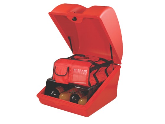DL991 Gastro Thermobox Pizzabox Cateringbox Warmhaltebox Lieferbox Frontlader 