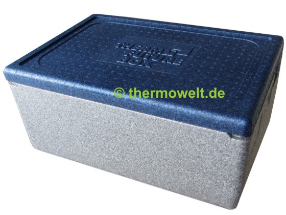 Thermobox 1/1 Gastronorm 217mm grey/blue