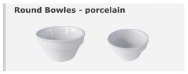 Round Bowls porcelain